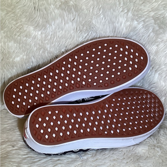Vans Era Comfycush paisley black/white sneakers men’s 7.5/womens 9 - Picture 6 of 6